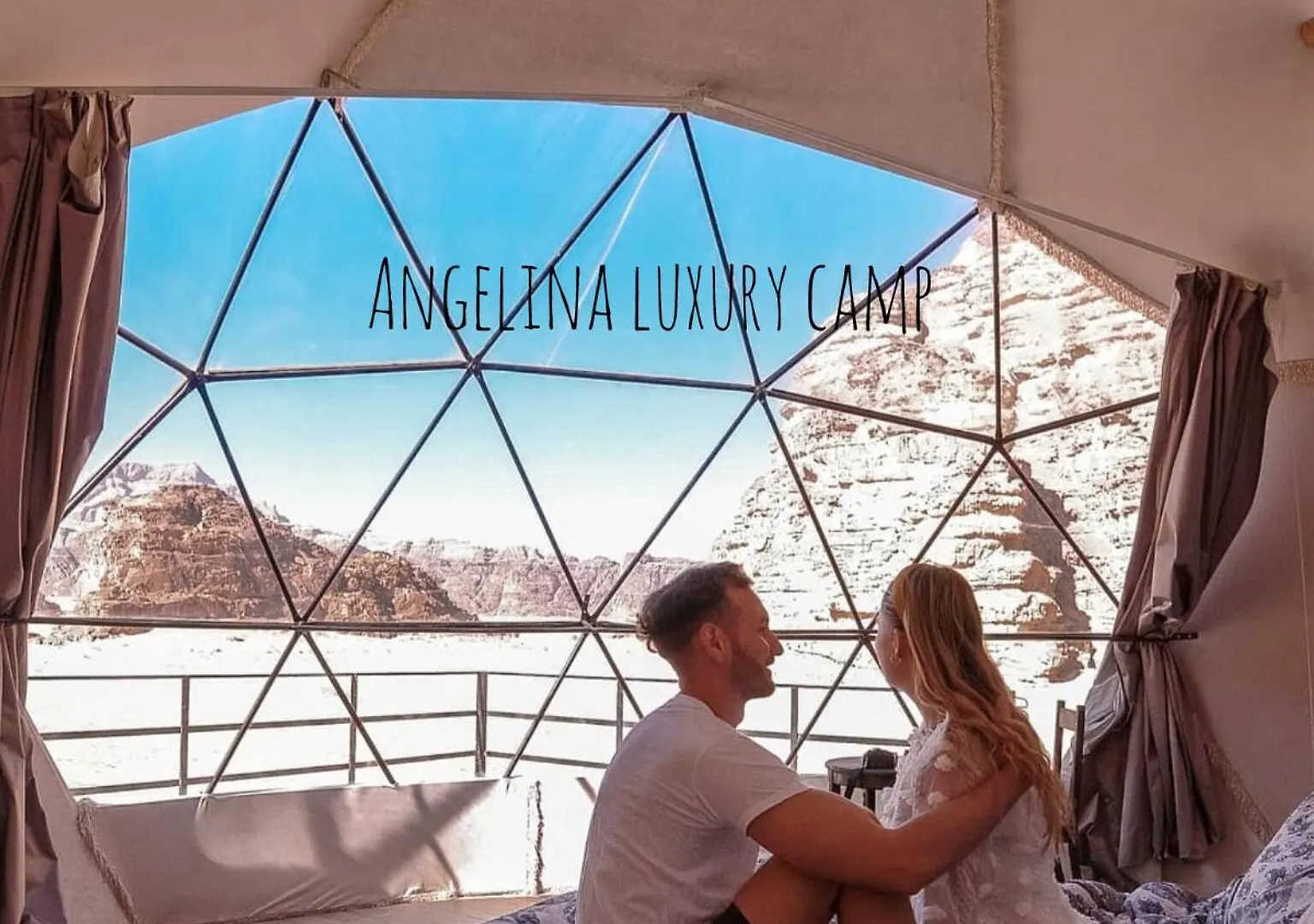 瓦迪拉姆 Angelina Luxury Camp酒店 豪华帐篷
